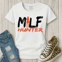 Funny Milf Hunter Women's T-Shirt thumb 3