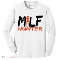 Funny Milf Hunter Kids Long Sleeve Shirt thumb 0