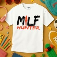 Funny Milf Hunter Kids T-Shirt thumb 3