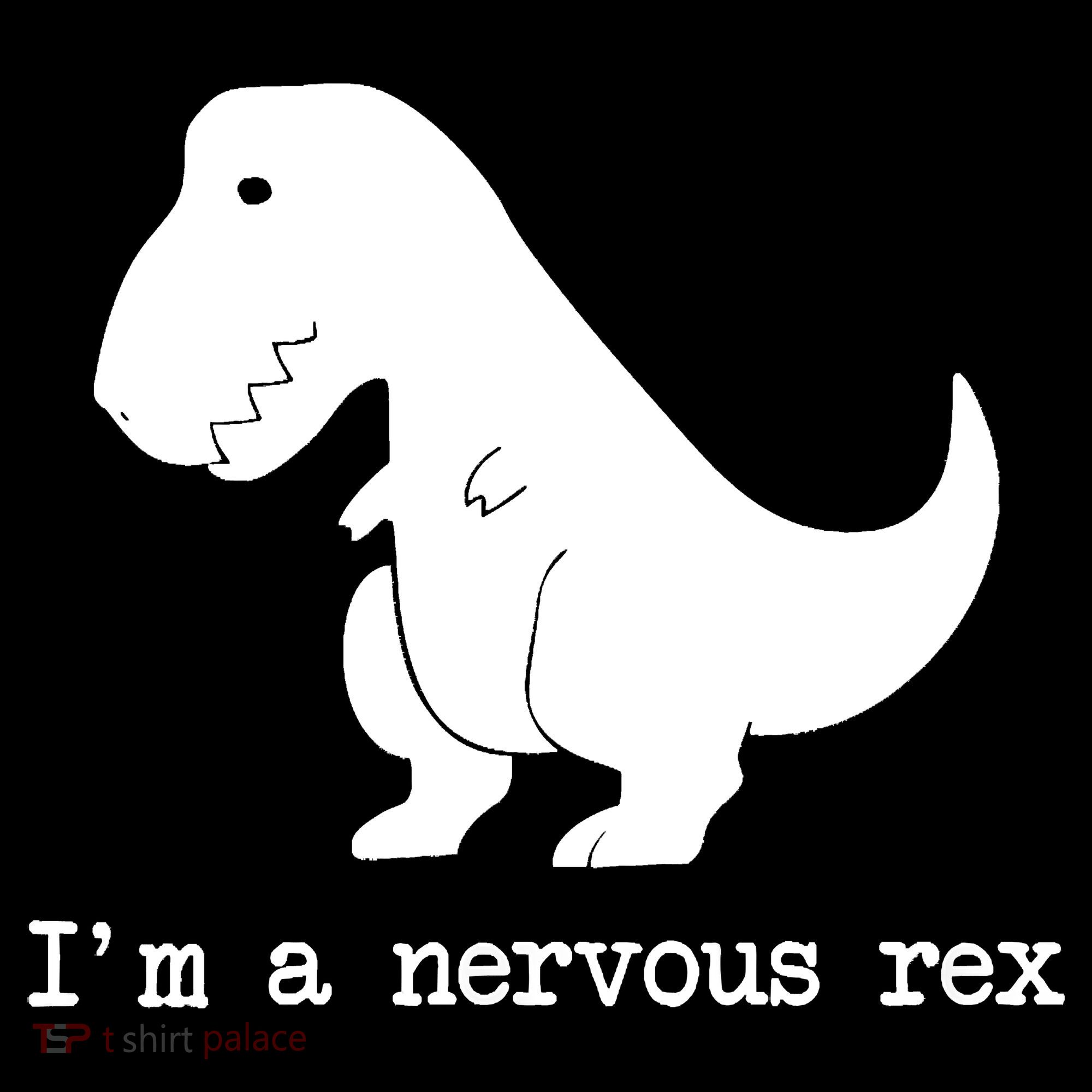 Funny Mental Health Awareness Trex Dinosaur With Anxiety Coffee Mug