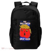 Funny Make Halloween Great Again Trump Pumpkin Backpack thumb 0