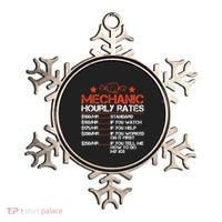 Funny Mechanic Hourly Rate Labor Rates Costume Ornament thumb 0