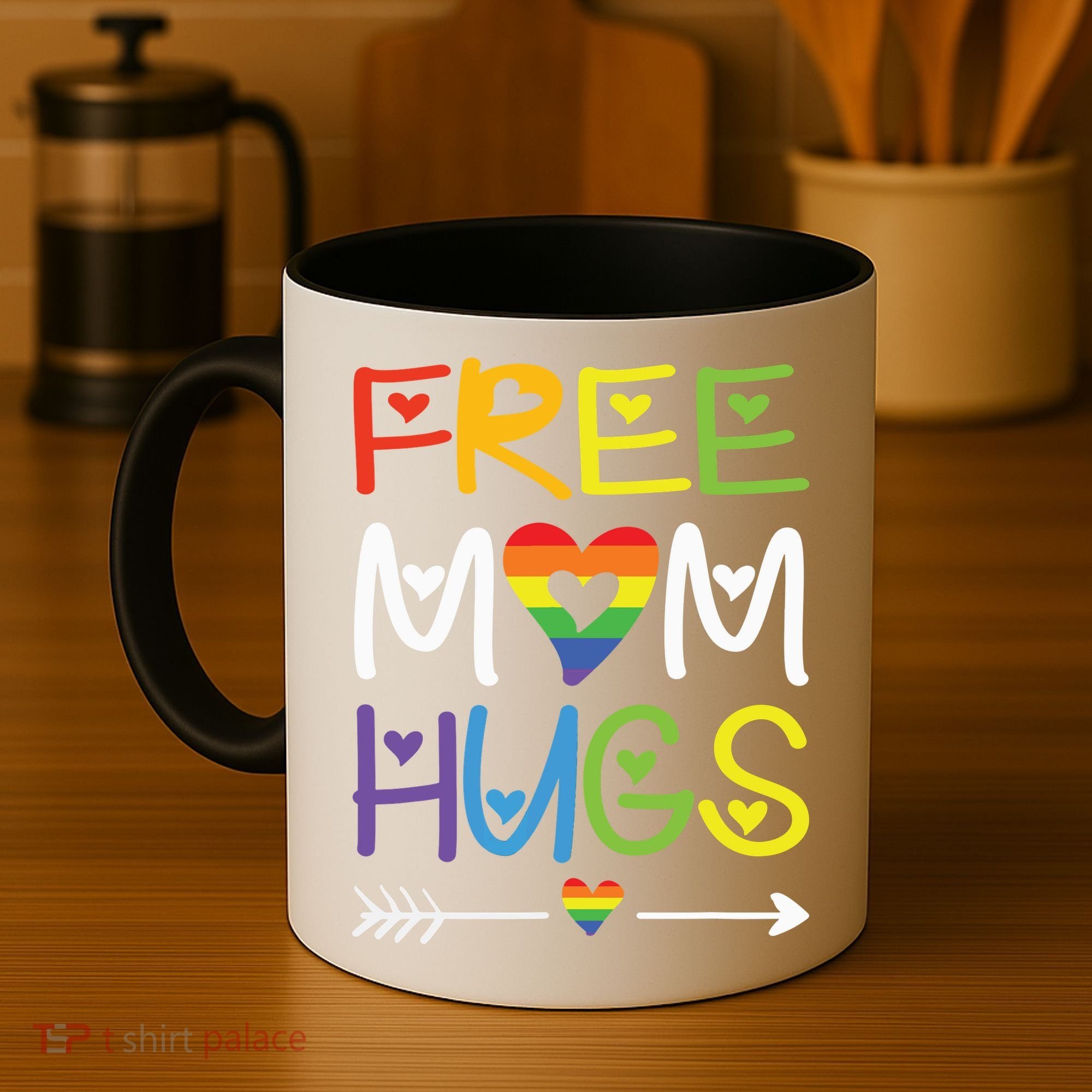 Free Mom Hugs Coffee Mug