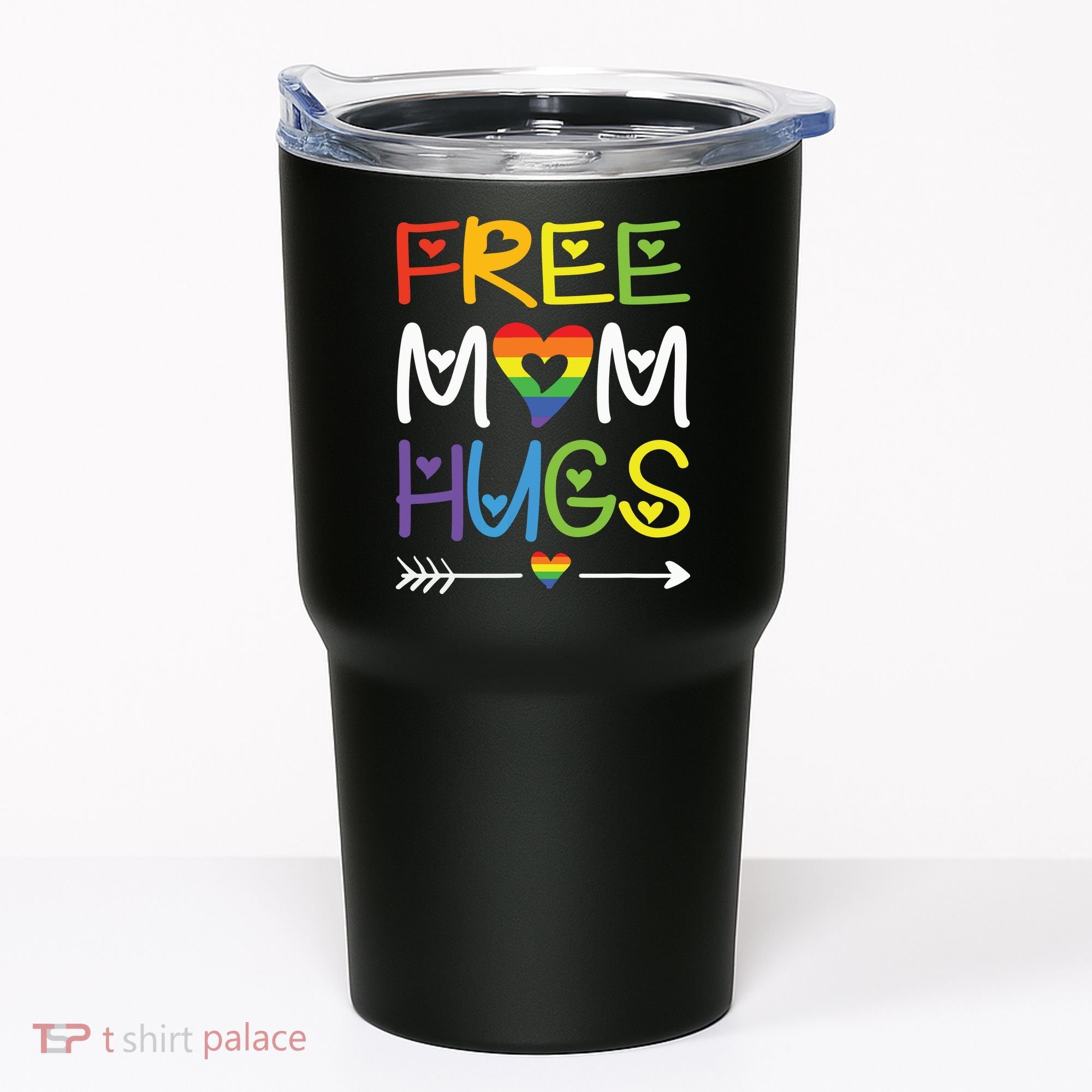 Free Mom Hugs Tumbler
