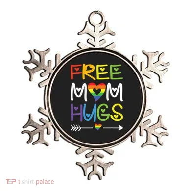 Free Mom Hugs Ornament