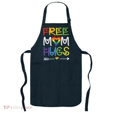 Free Mom Hugs Apron