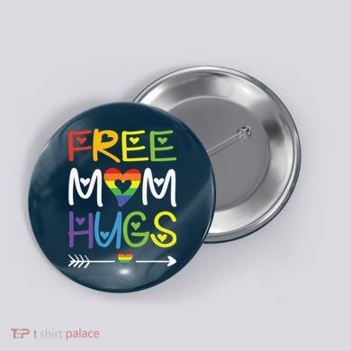 Free Mom Hugs Button