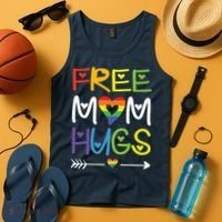 Free Mom Hugs Tank Top thumb 4