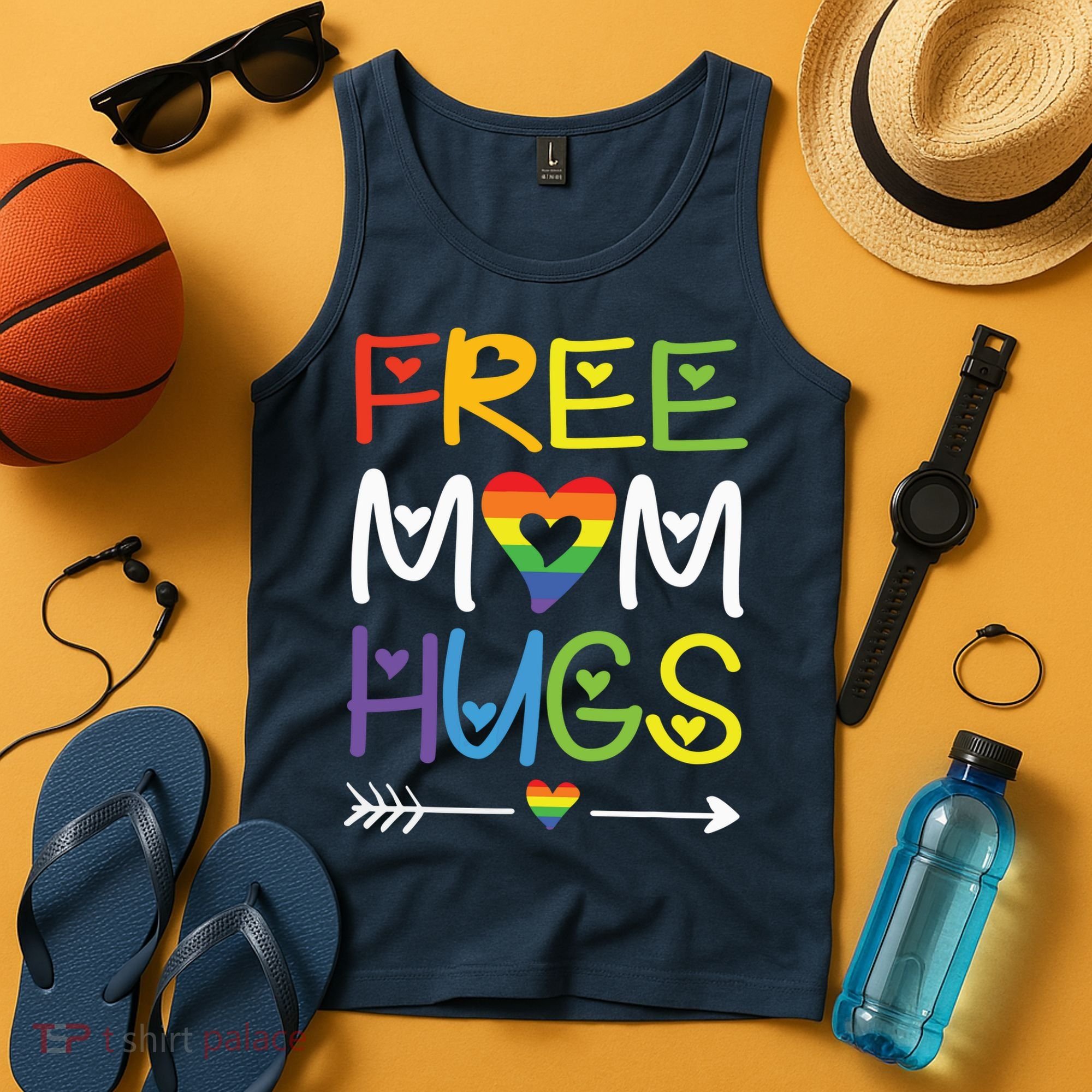 Free Mom Hugs Tank Top