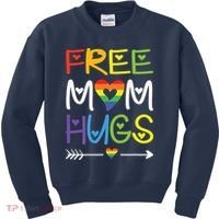 Free Mom Hugs Kids Sweatshirt thumb 0