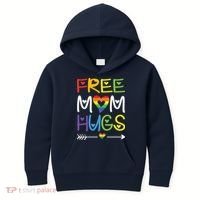 Free Mom Hugs Kids Hoodie thumb 0