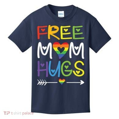 Free Mom Hugs Kids T-Shirt