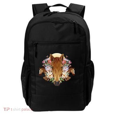 Floral Multi Horse Backpack