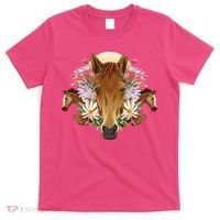 Floral Multi Horse T-Shirt thumb 0
