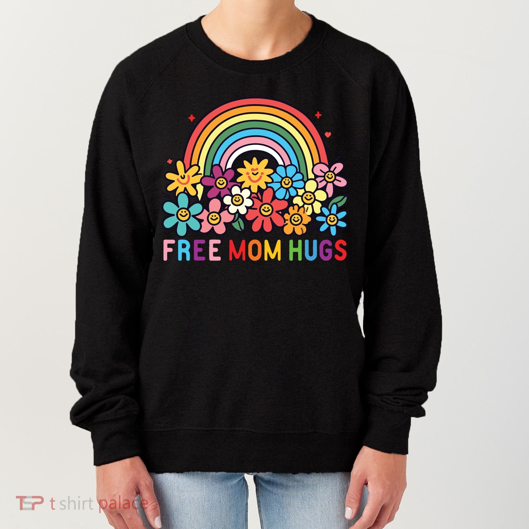 Free Mom Hugs Proud Mom Women's Sweatshirt