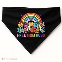 Free Mom Hugs Proud Mom USA-Made Doggie Bandana thumb 0