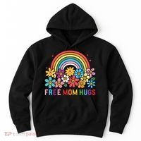 Free Mom Hugs Proud Mom Hoodie thumb 0