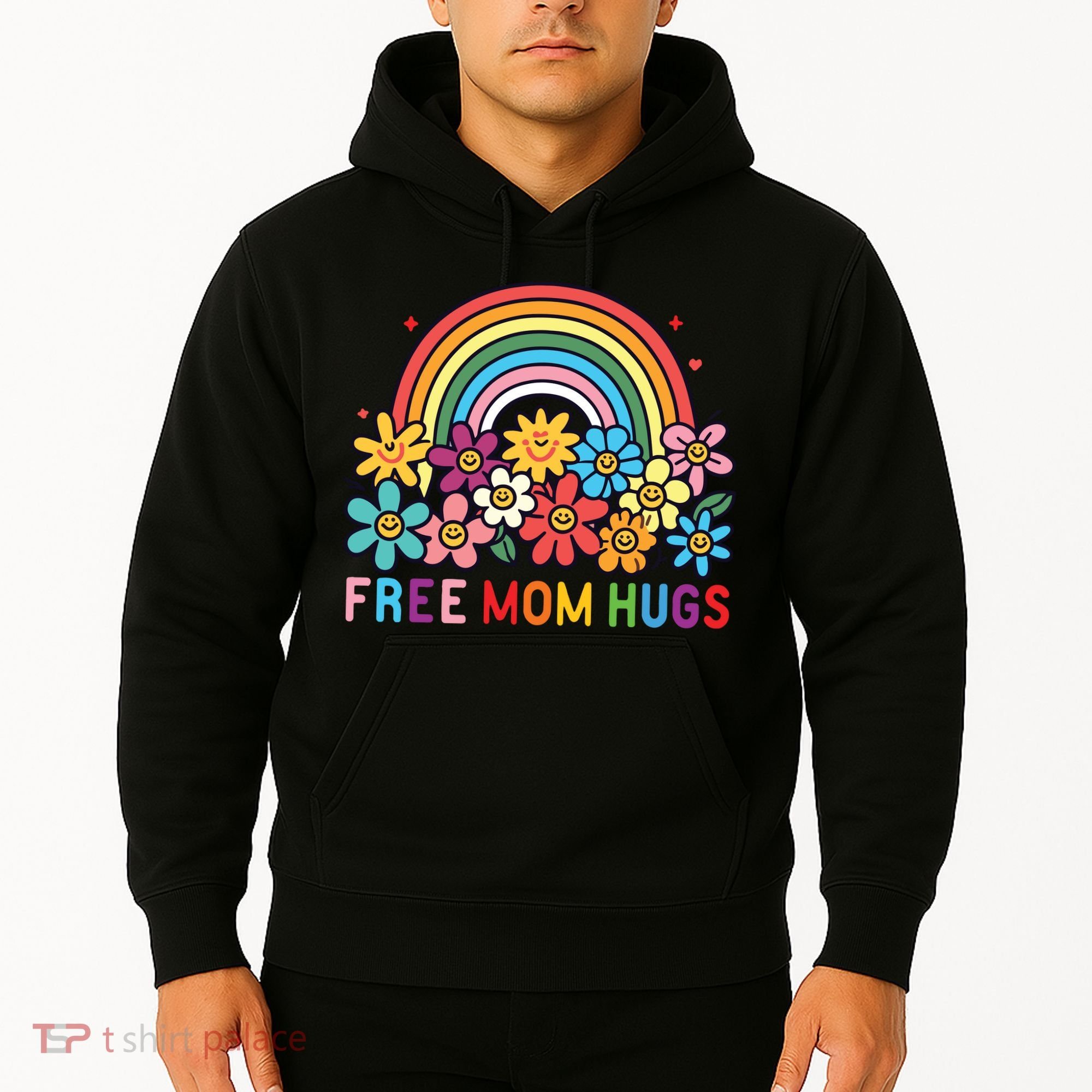 Free Mom Hugs Proud Mom Hoodie