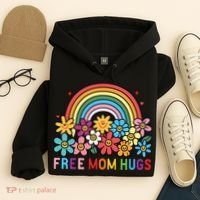 Free Mom Hugs Proud Mom Hoodie thumb 4