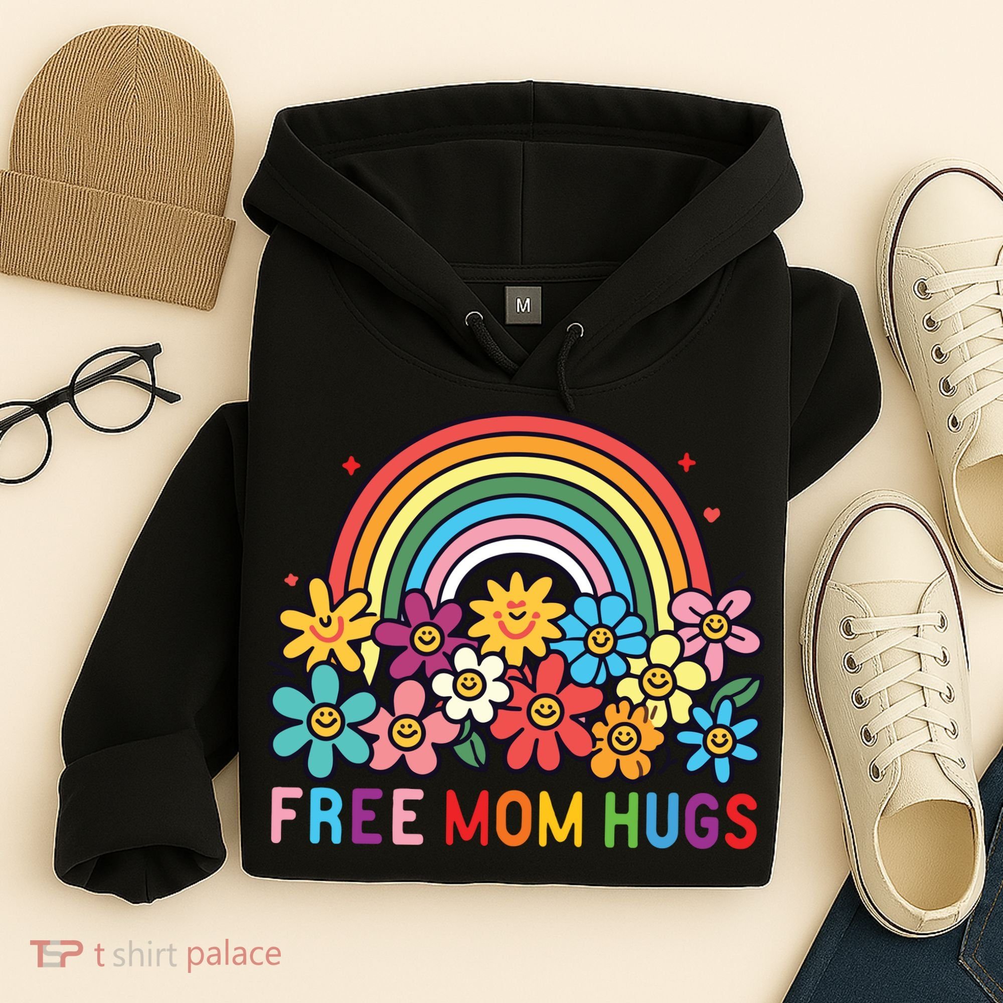 Free Mom Hugs Proud Mom Hoodie