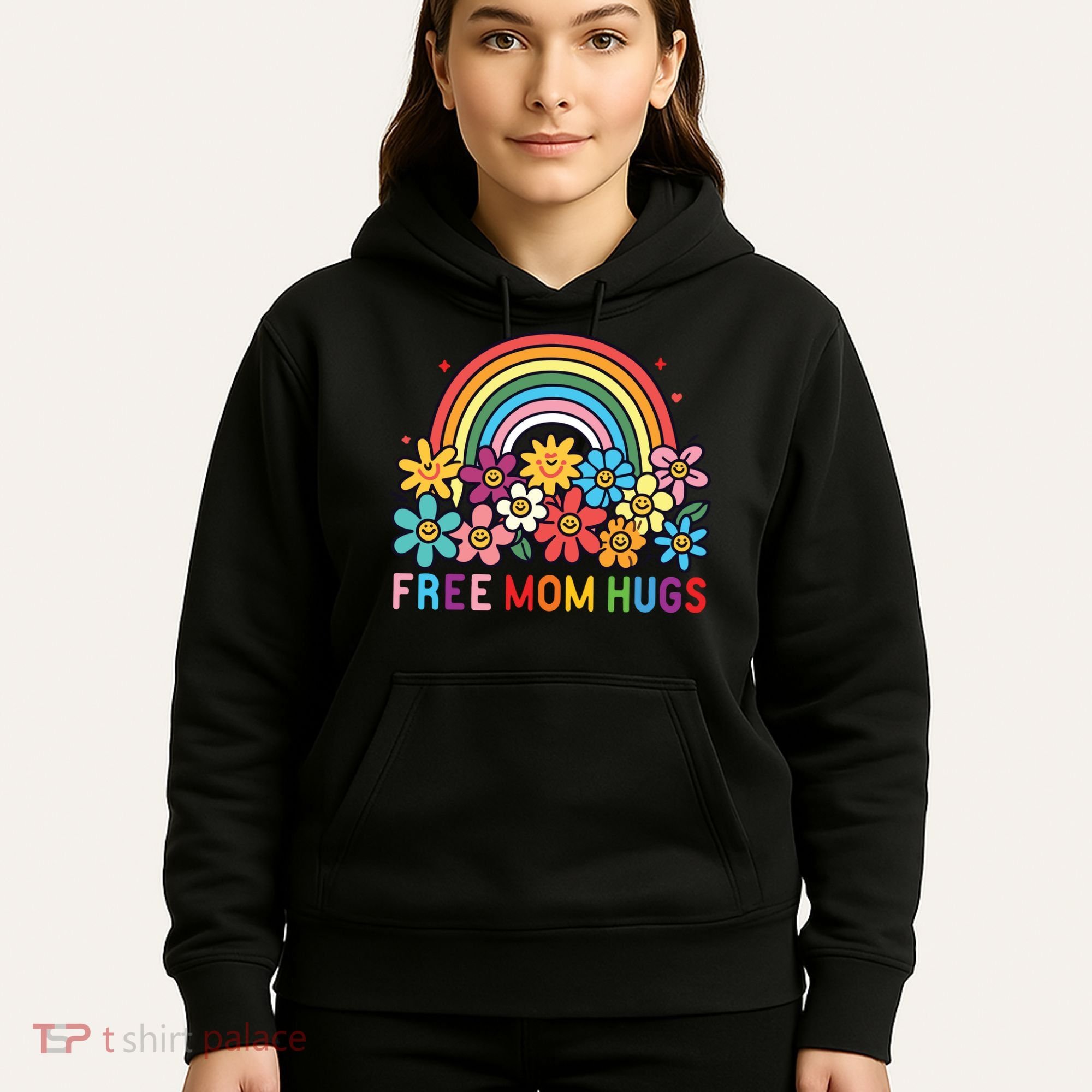 Free Mom Hugs Proud Mom Hoodie