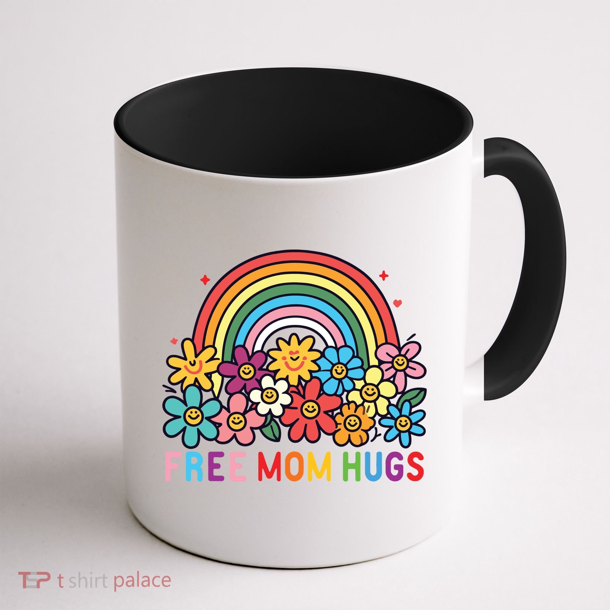 Free Mom Hugs Proud Mom Coffee Mug