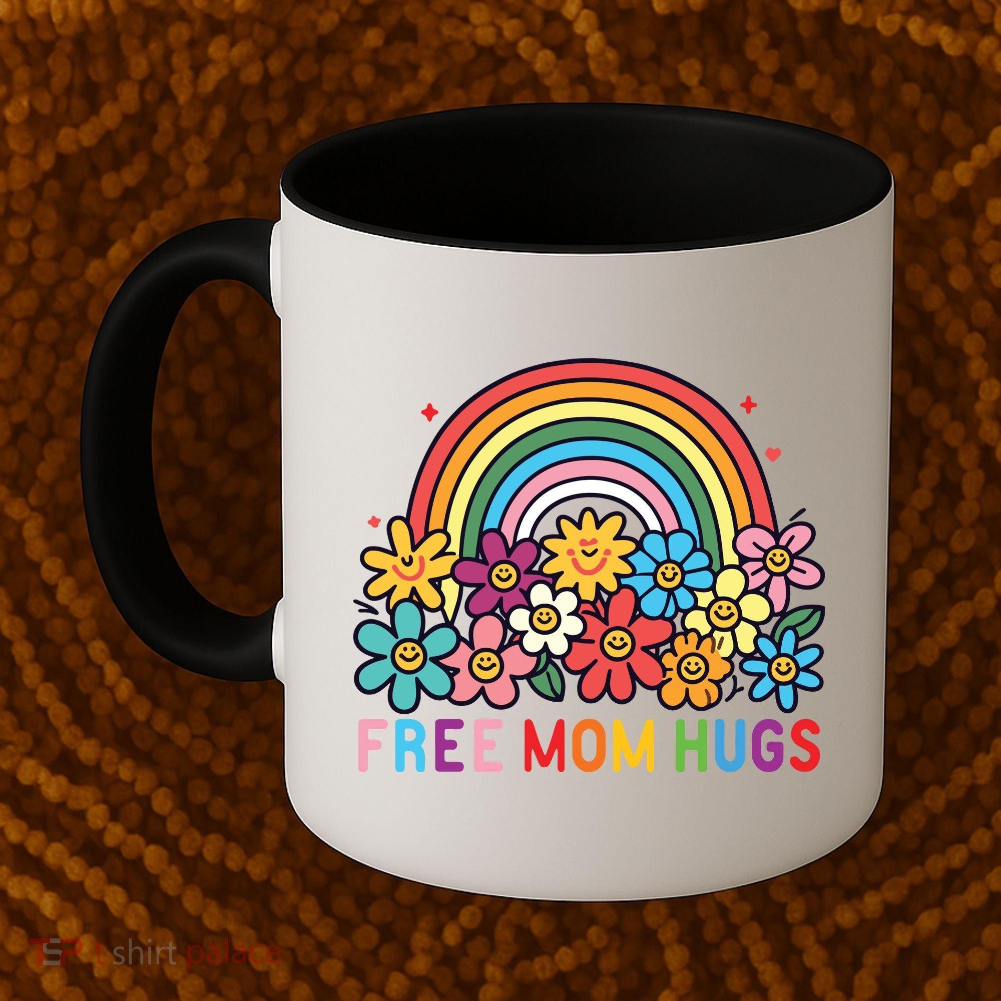 Free Mom Hugs Proud Mom Coffee Mug