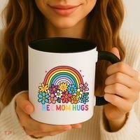 Free Mom Hugs Proud Mom Coffee Mug thumb 3
