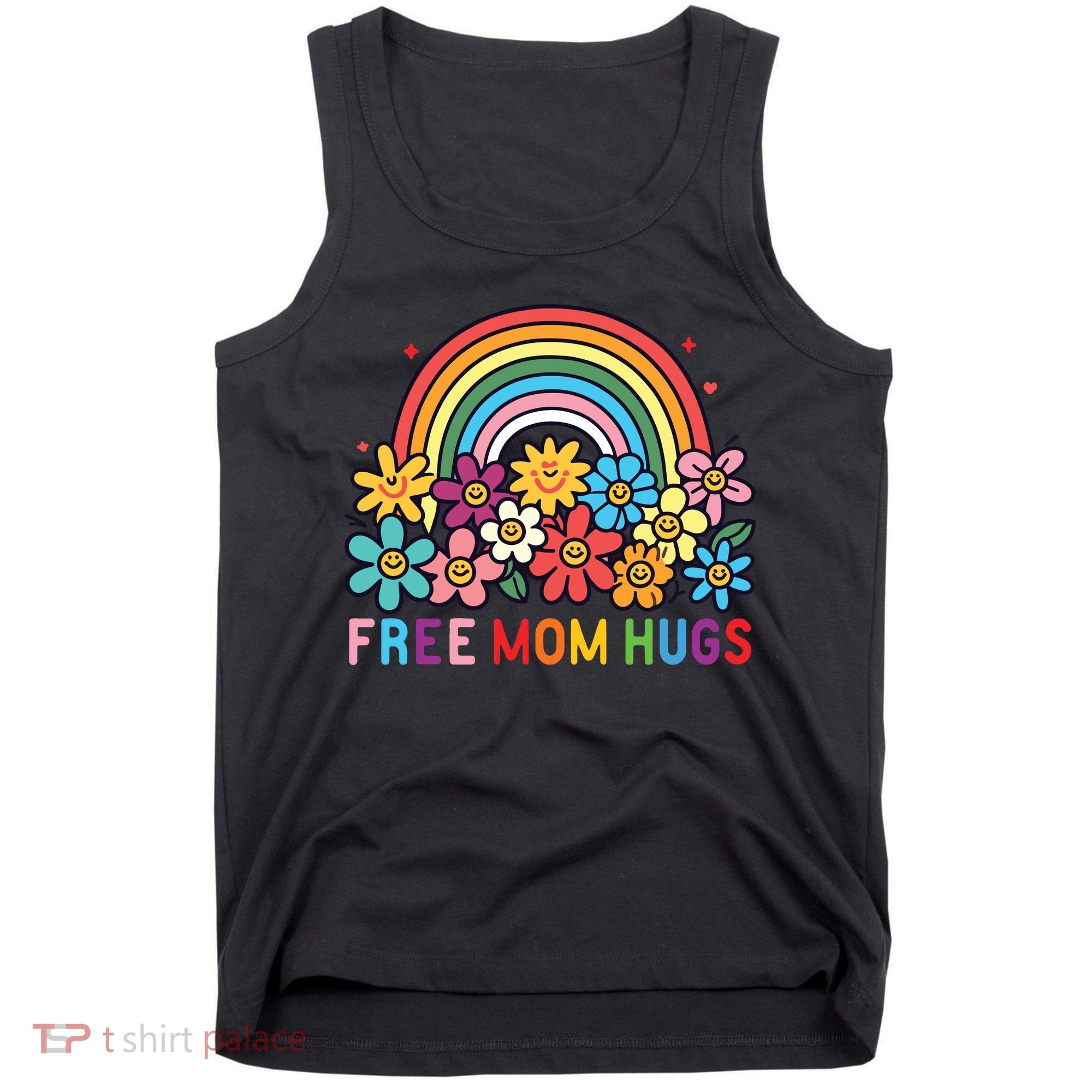 Free Mom Hugs Proud Mom Tank Top