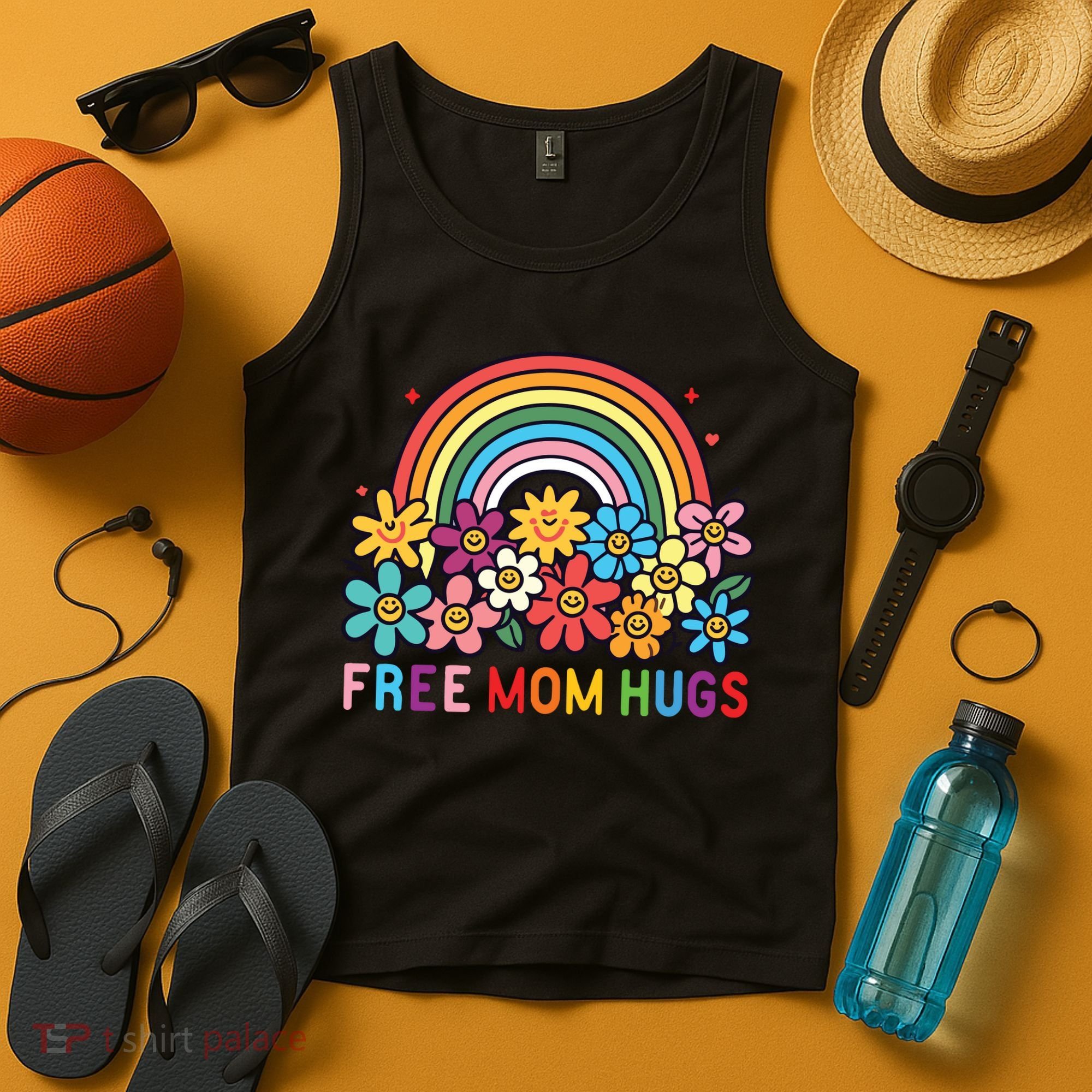 Free Mom Hugs Proud Mom Tank Top