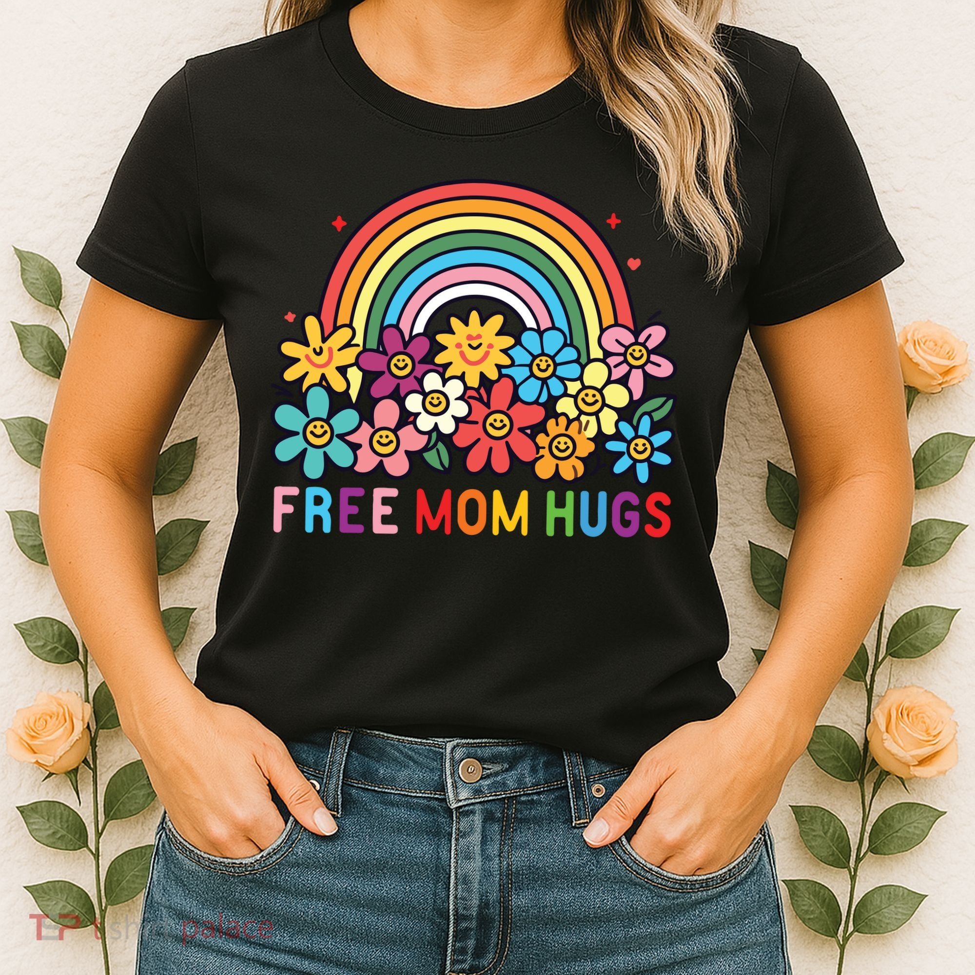 Free Mom Hugs Proud Mom Women's T-Shirt