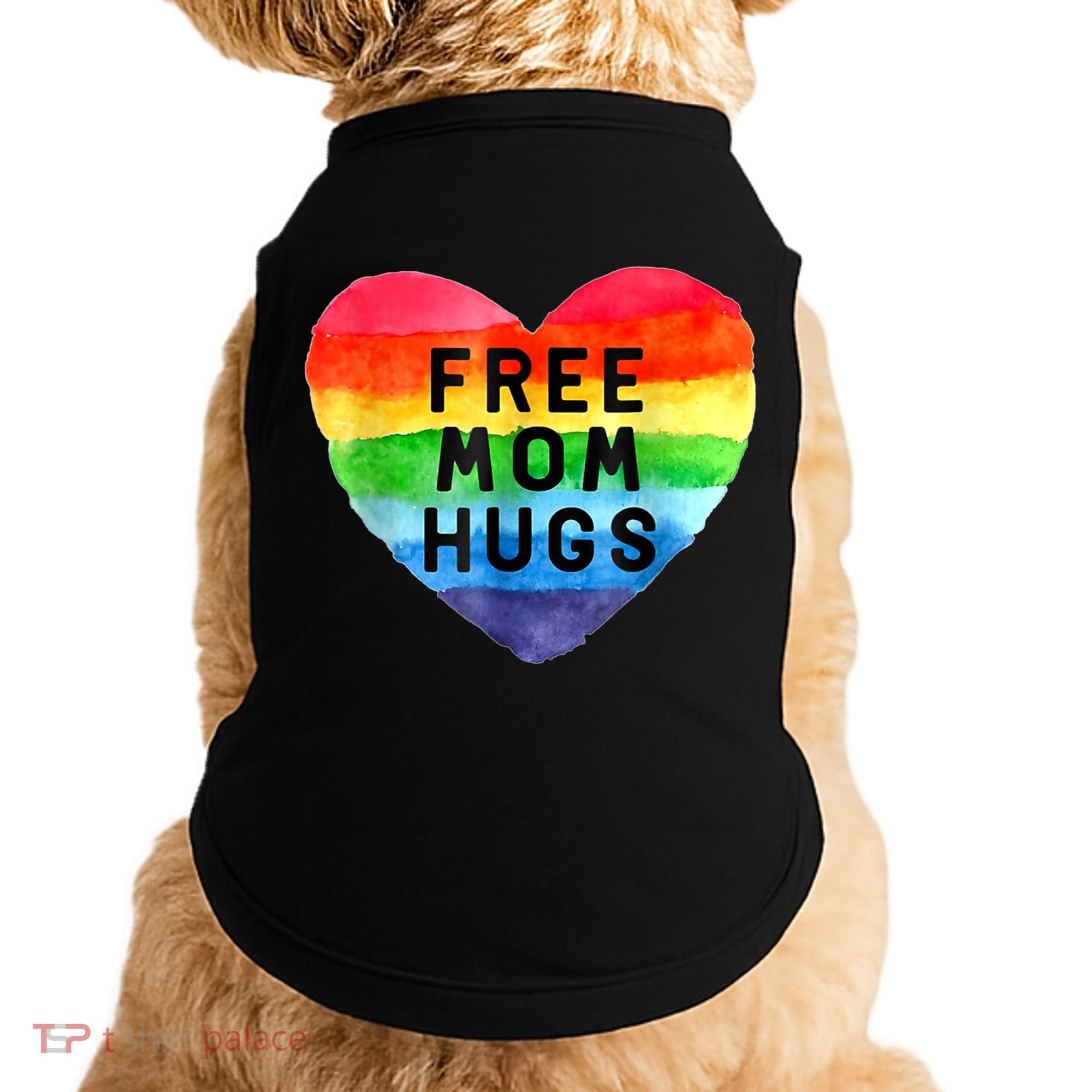 Free Mom Hugs , Free Mom Hugs Inclusive Pride LGBTQIA Doggie Tank