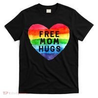 Free Mom Hugs , Free Mom Hugs Inclusive Pride LGBTQIA T-Shirt thumb 0