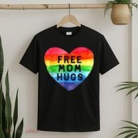 Free Mom Hugs , Free Mom Hugs Inclusive Pride LGBTQIA T-Shirt thumb 2