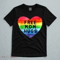 Free Mom Hugs , Free Mom Hugs Inclusive Pride LGBTQIA T-Shirt thumb 5