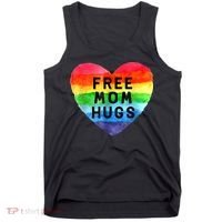 Free Mom Hugs , Free Mom Hugs Inclusive Pride LGBTQIA Tank Top thumb 0
