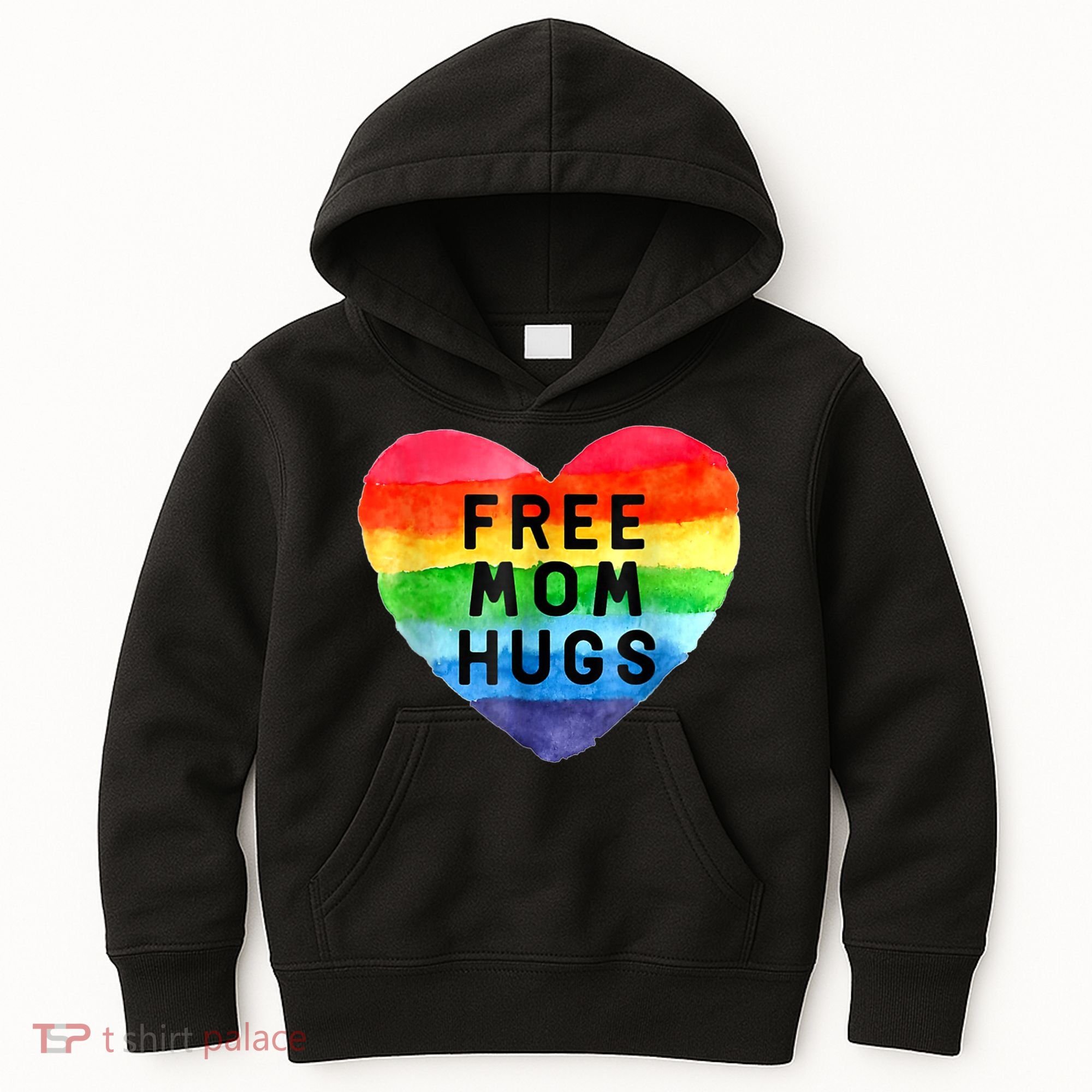 Free Mom Hugs , Free Mom Hugs Inclusive Pride LGBTQIA Kids Hoodie