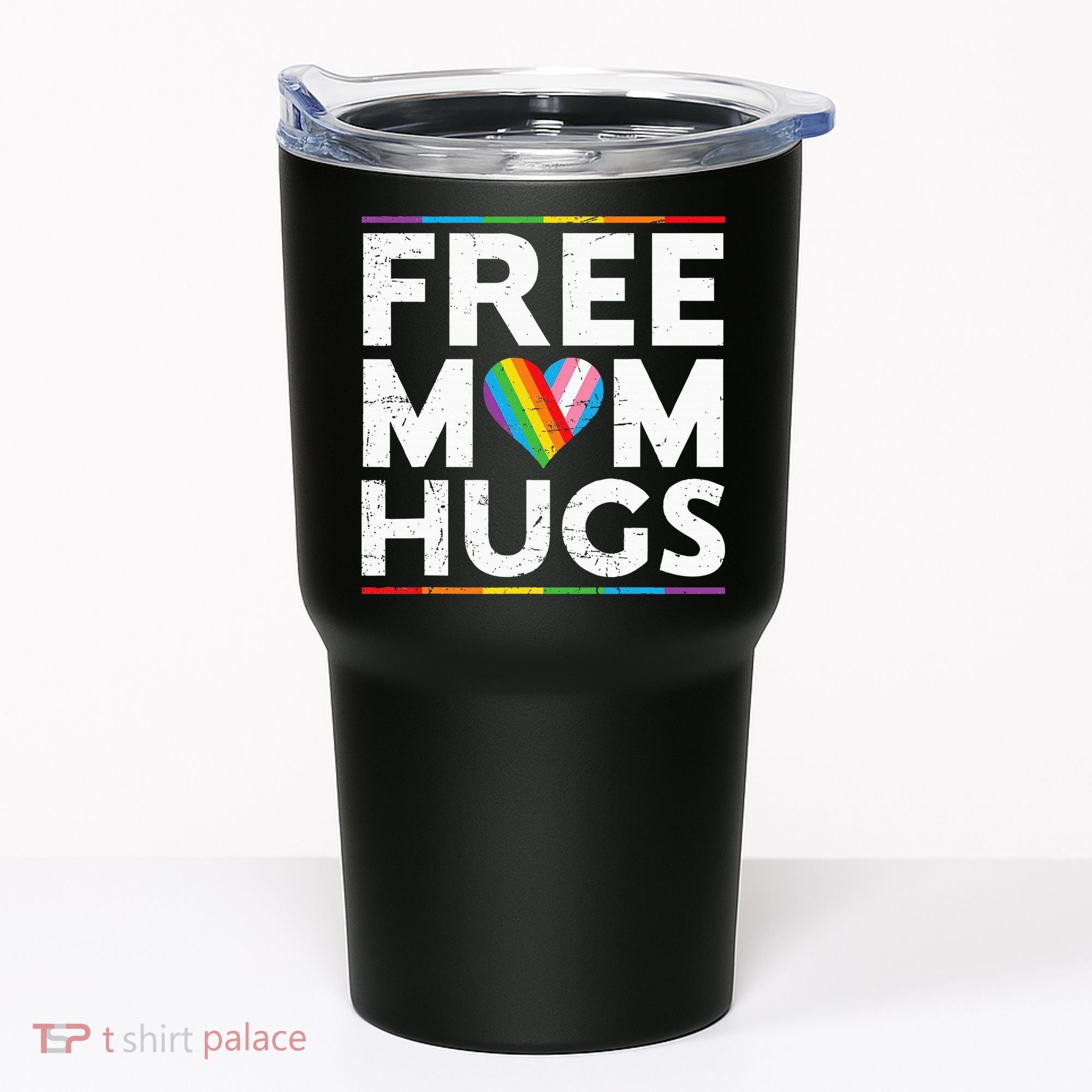 Free Mom Hugs Lgbt Pride Parades Rainbow Tumbler