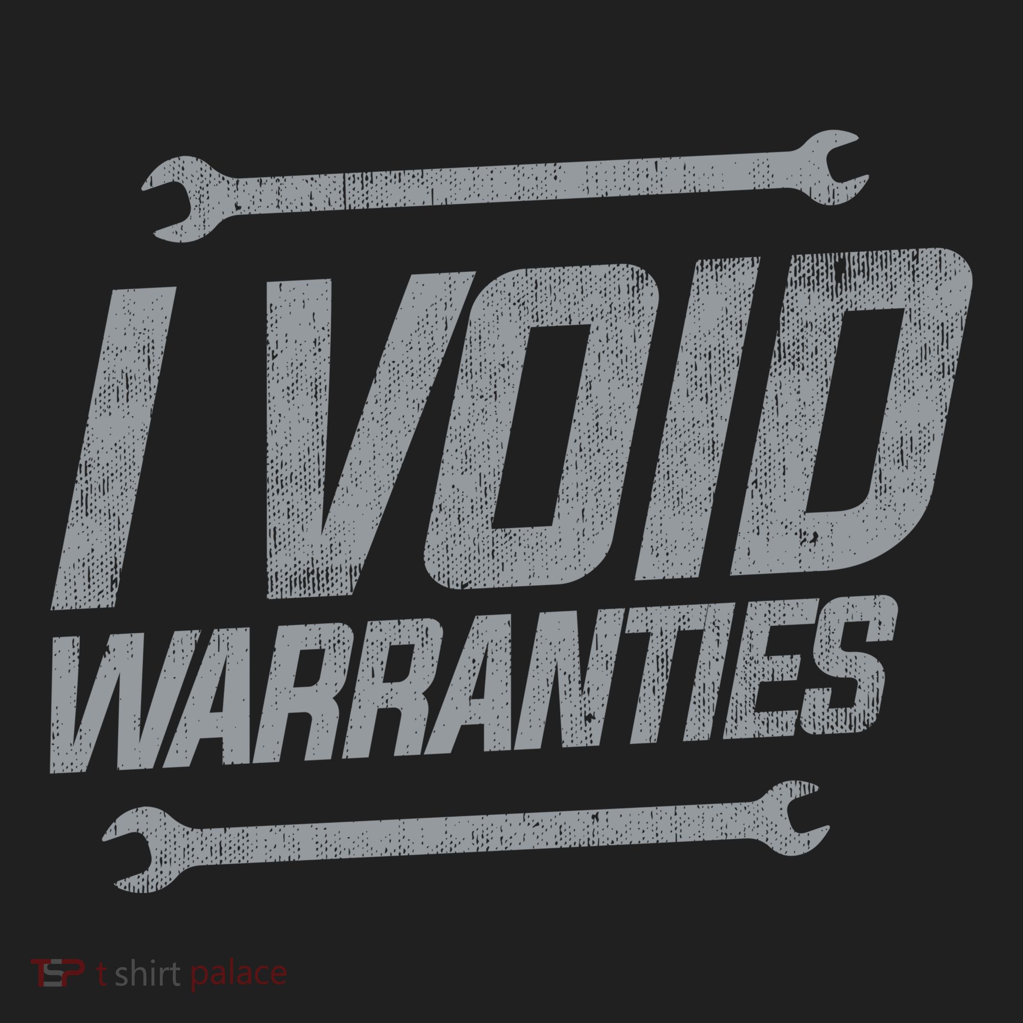 Funny MECHANICS I Void Warranties Wrench Garage Hoodie Tumbler