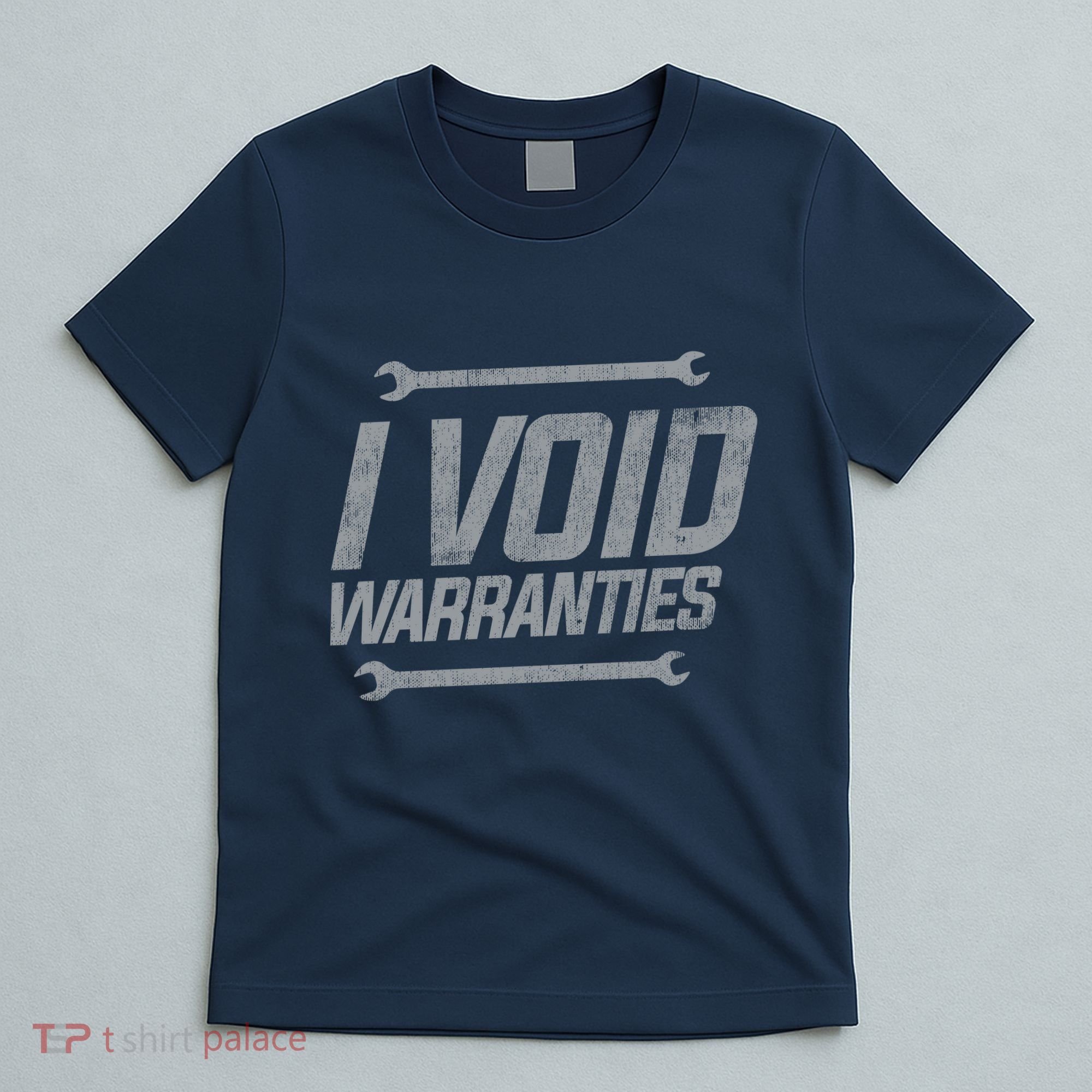 Funny MECHANICS I Void Warranties Wrench Garage Hoodie T-Shirt