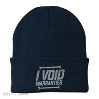 Funny MECHANICS I Void Warranties Wrench Garage Hoodie Beanie thumb 0