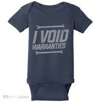 Funny MECHANICS I Void Warranties Wrench Garage Hoodie Baby Bodysuit thumb 0