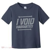 Funny MECHANICS I Void Warranties Wrench Garage Hoodie Toddler T-Shirt thumb 0