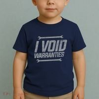 Funny MECHANICS I Void Warranties Wrench Garage Hoodie Toddler T-Shirt thumb 2