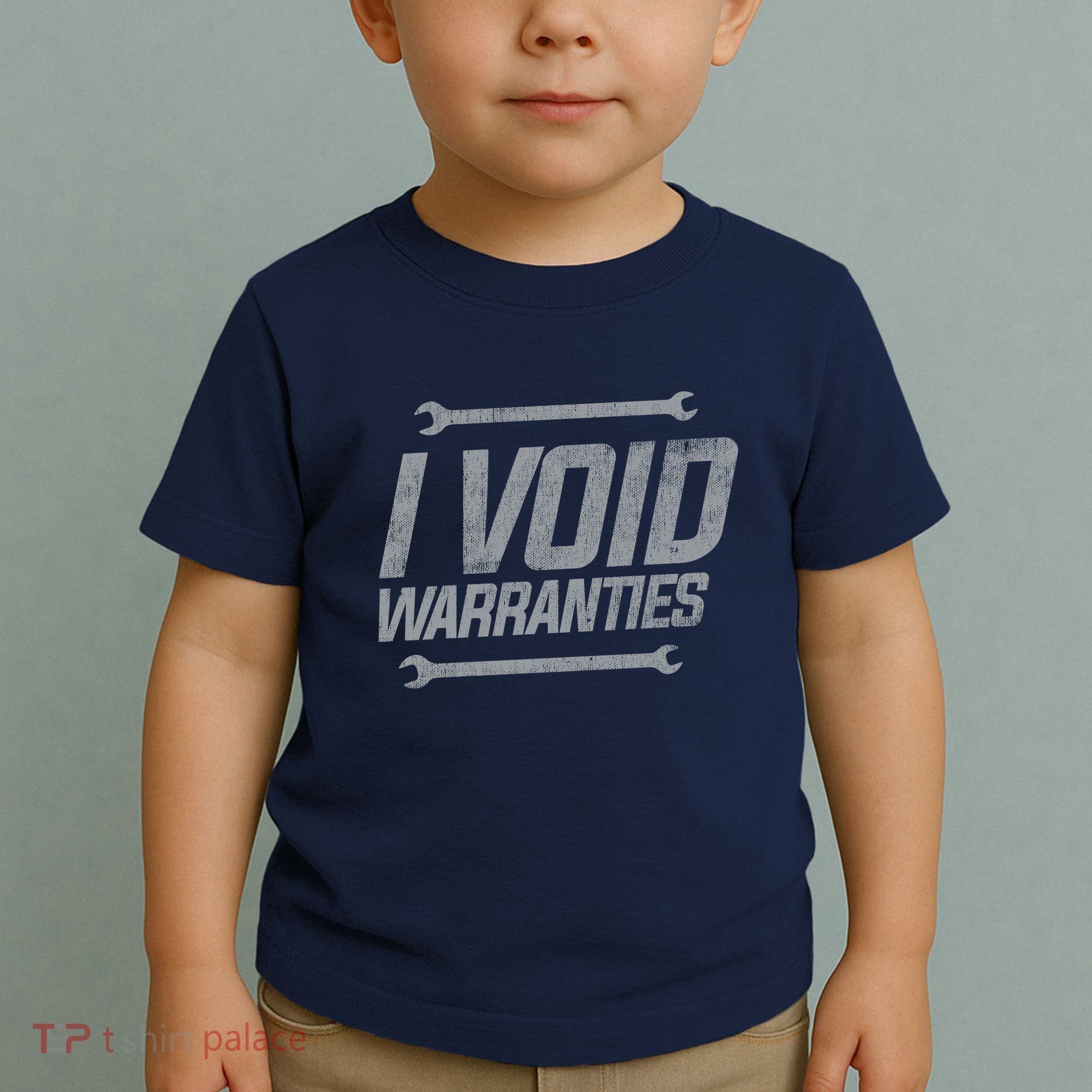 Funny MECHANICS I Void Warranties Wrench Garage Hoodie Toddler T-Shirt