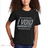 Funny MECHANICS I Void Warranties Wrench Garage Hoodie Kids T-Shirt thumb 2