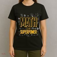 Funny Math Is My Superpower Algebra Lover Steam Gift T-Shirt thumb 4