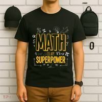 Funny Math Is My Superpower Algebra Lover Steam Gift T-Shirt thumb 6