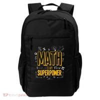 Funny Math Is My Superpower Algebra Lover Steam Gift Backpack thumb 0