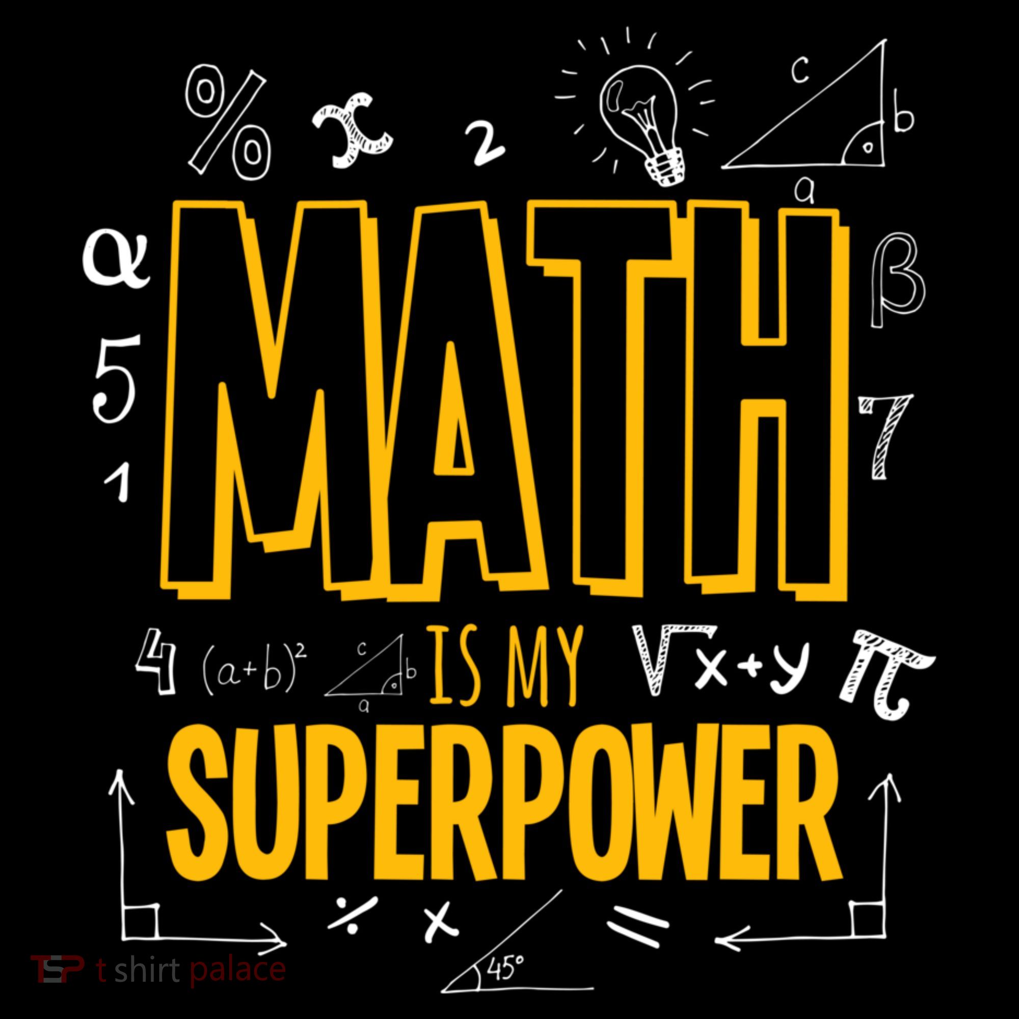 Funny Math Is My Superpower Algebra Lover Steam Gift Women's Tank Top